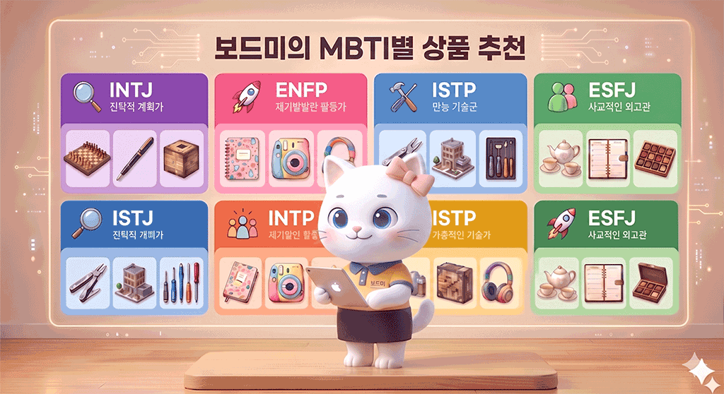 MBTI 추천 가이드